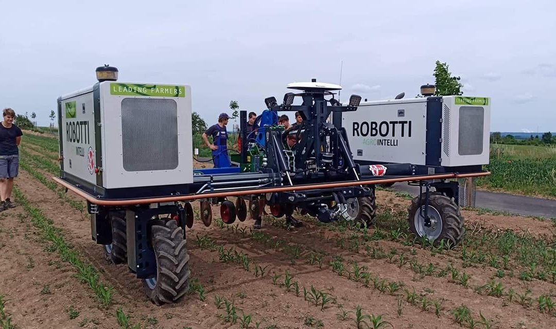 Střední zemědělská škola v Čáslavi bude při výuce používat polního robota